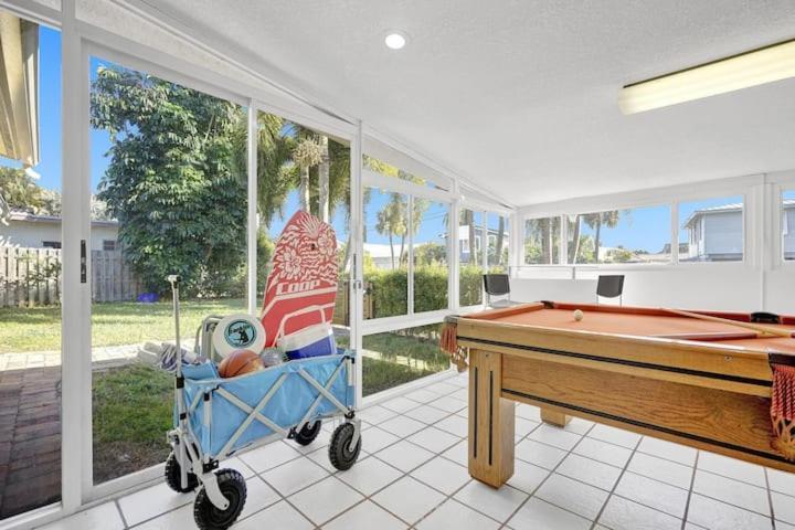 Beautiful 4 Bedrooms/Pool/Walk To Beach 迪尔菲尔德海滩 外观 照片